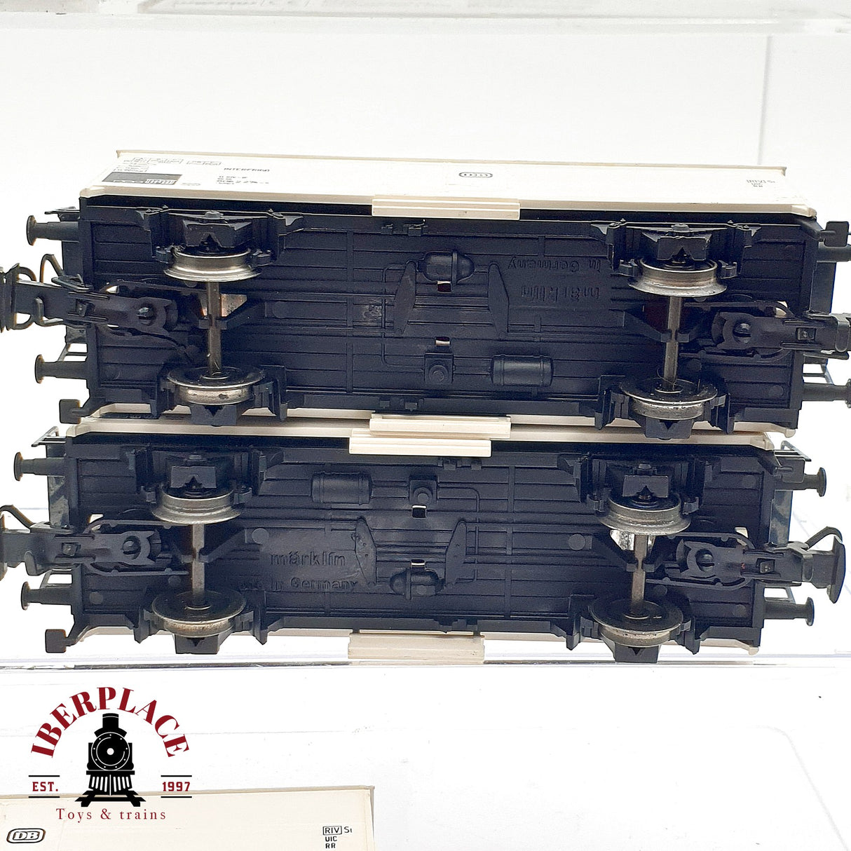 ♻️ 5x Märklin 4415 vagones mercancias Interfrigo DB 806 H0 escala 1:87