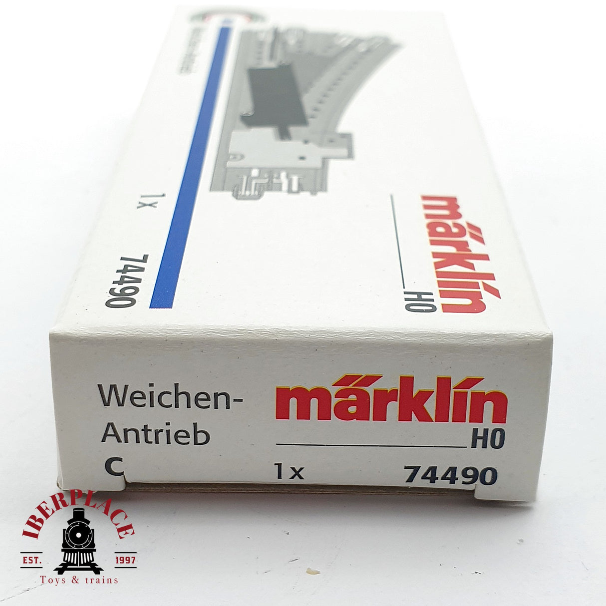 ♻️ Märklin 74490 Motor Electromagnético Desvíos Vía C H0 escala 1:87