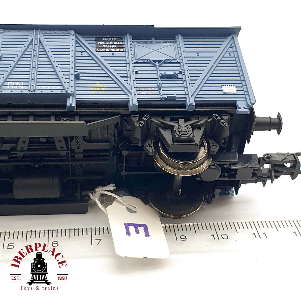 ♻️ DC Electrotren 1347 vagón tajo de vías y obras RENFE H0 escala 1:87 A28