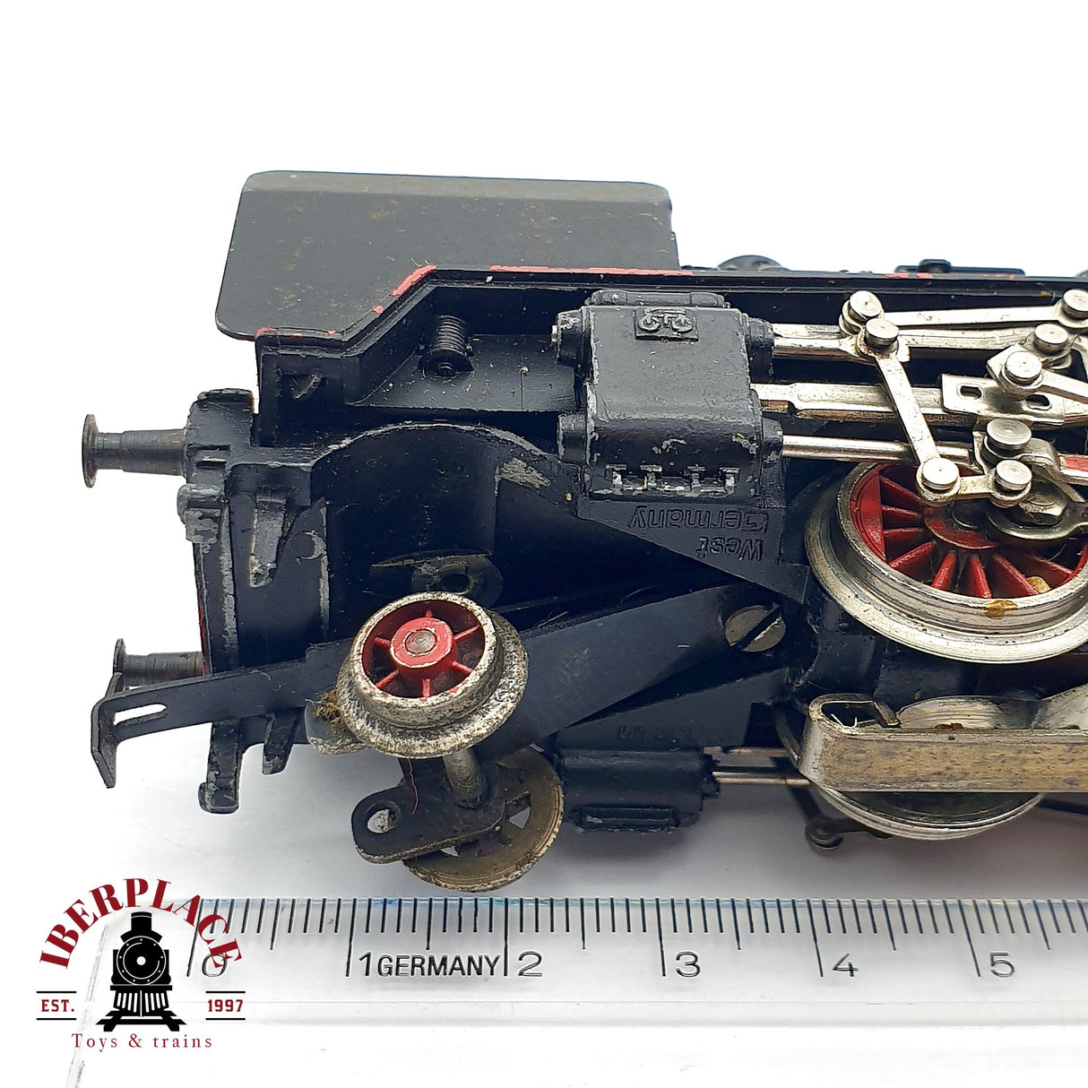 ♻️ AC Märklin Locomotora BR 24 058 DB Negra H0 escala 1:87