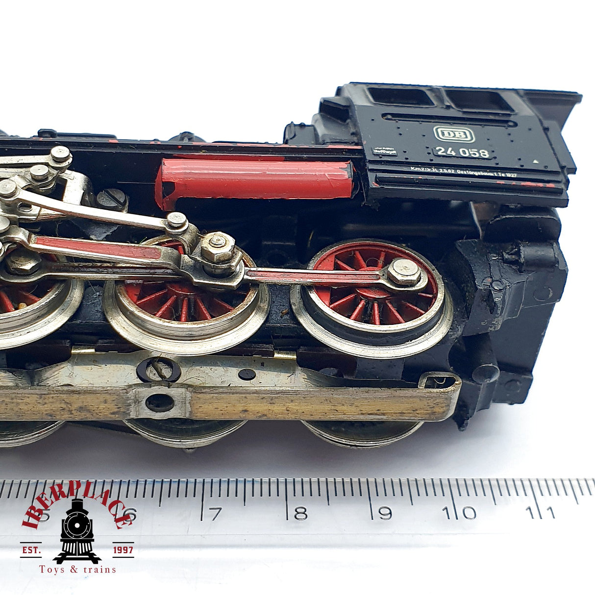 ♻️ AC Märklin Locomotora BR 24 058 DB Negra H0 escala 1:87