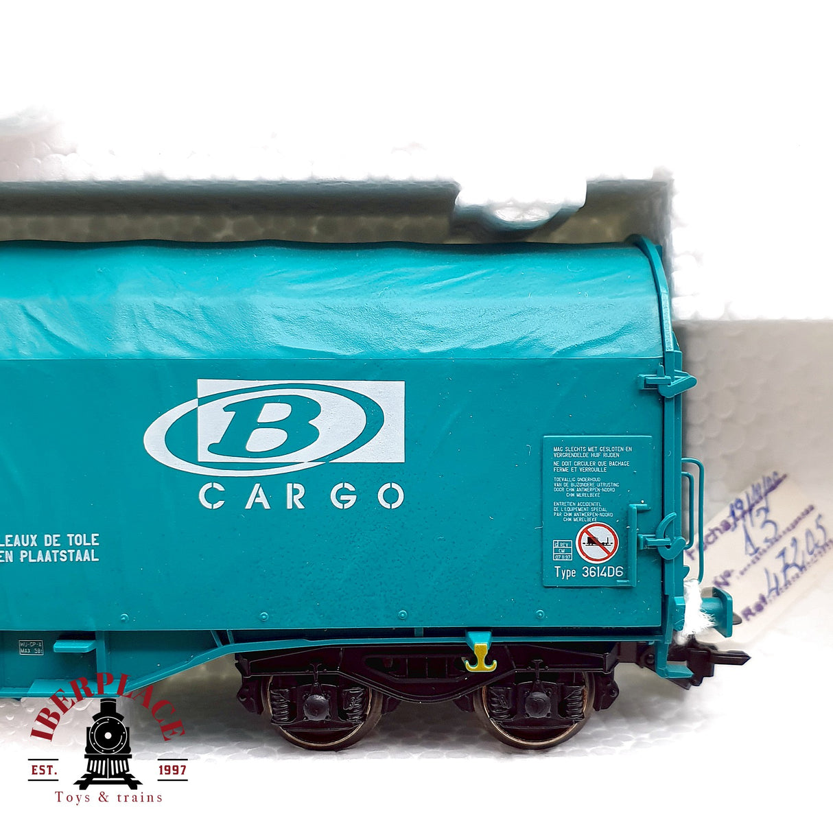 ♻️ Märklin 47205 set de vagones para bobinas de acero laminado B Cargo H0 escala 1:87 A28
