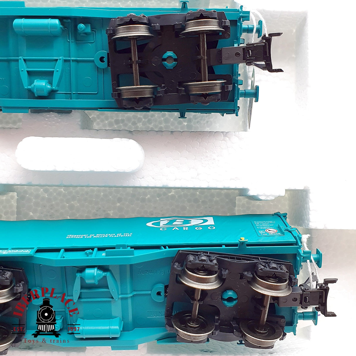 ♻️ Märklin 47205 set de vagones para bobinas de acero laminado B Cargo H0 escala 1:87 A28
