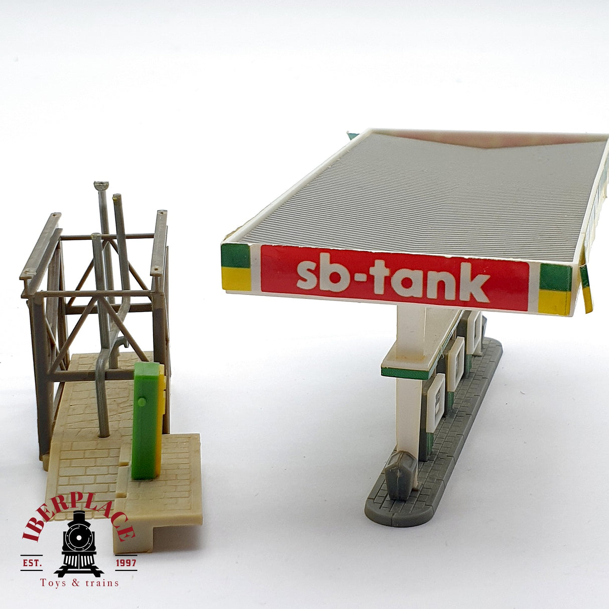 ♻️ Gasolinera sb-tank estación de gasolina H0 escala 1:87