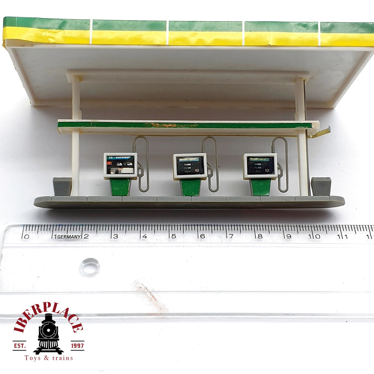 ♻️ Gasolinera sb-tank estación de gasolina H0 escala 1:87