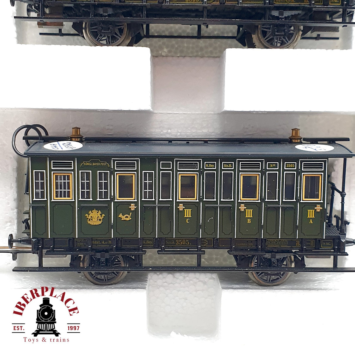 ♻️ Märklin 43982 Set de coches Bayerischer para 1880 H0 escala 1:87 A28