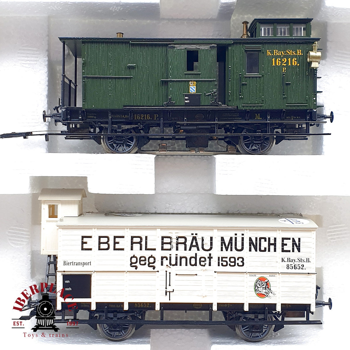 ♻️ Märklin 43982 Set de coches Bayerischer para 1880 H0 escala 1:87 A28