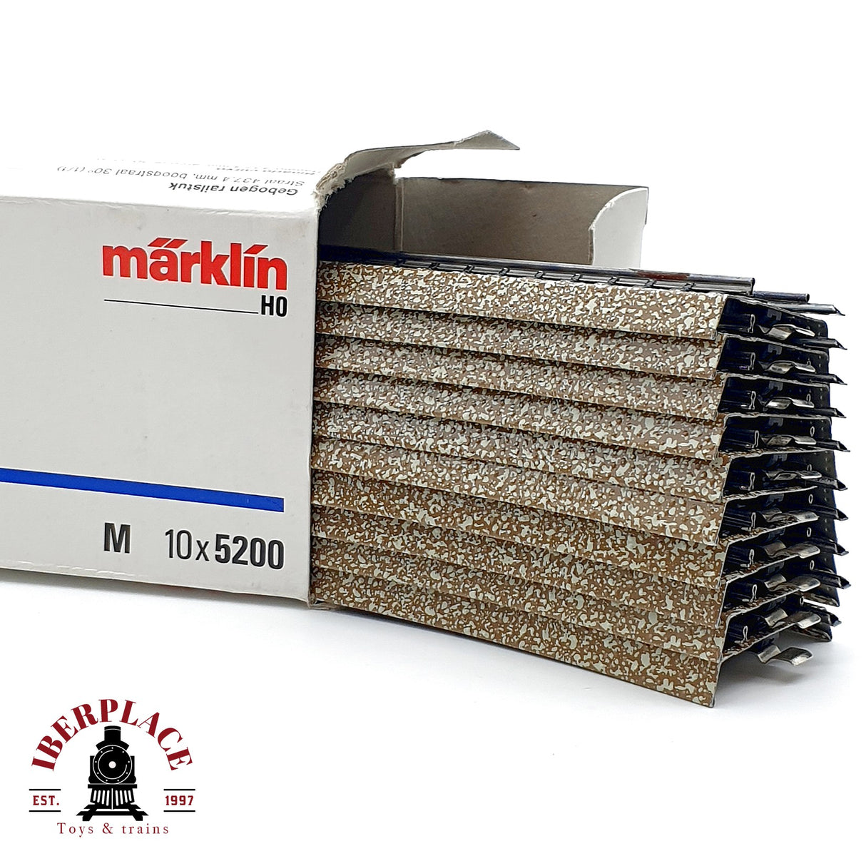 ♻️ Märklin 5200 vias curvas 30º sistema M H0 escala 1:87