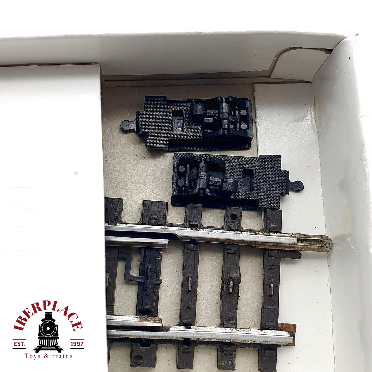 ♻️ Märklin 2272 Desvío manual izquierda y derecha sistema K H0 escala 1:87