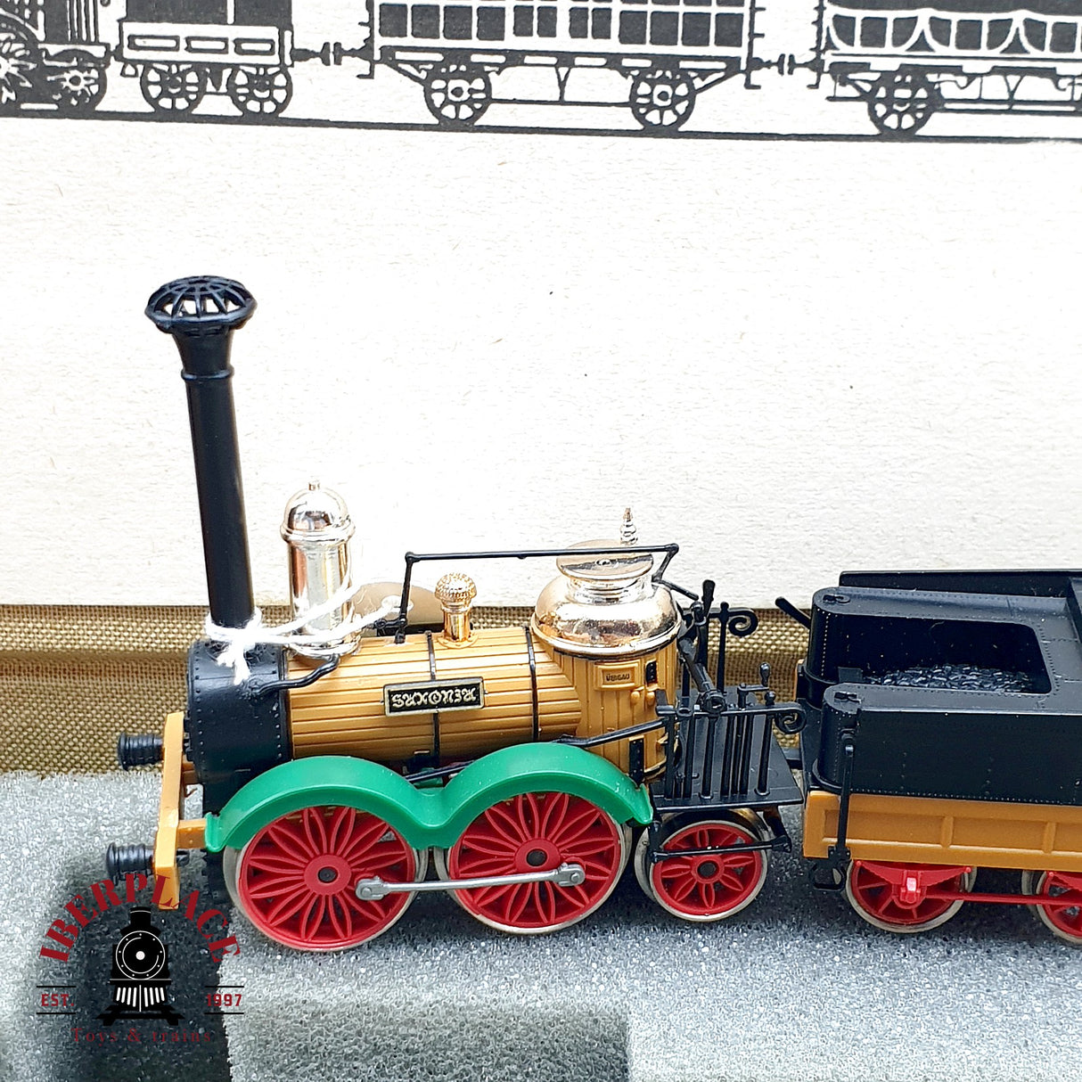 ♻️ AC PIKO Tren de Sajonia 1949 - 1989 H0 escala 1:87 A28