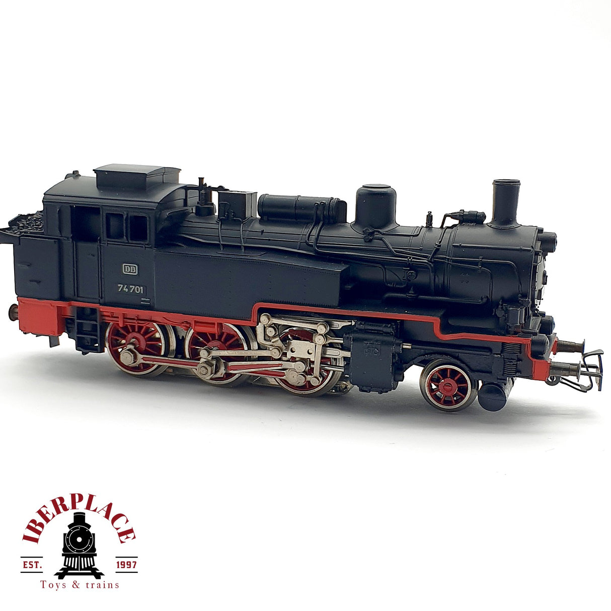 ♻️ AC Märklin Locomotora BR 74 701 DB Negra H0 escala 1:87
