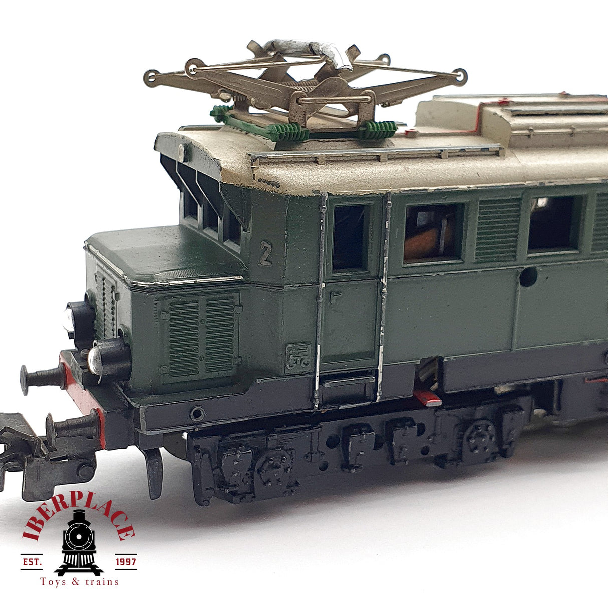 ♻️ AC Märklin Locomotora Eléctrica E44 039 DB verde hierro fundido H0 escala 1:87