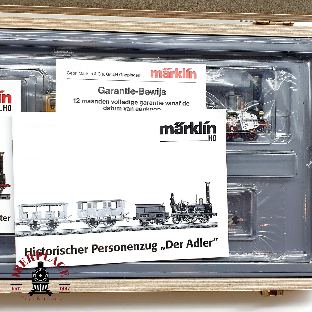 ♻️ AC Märklin 26350 Digital tren de pasajeros histórico Adler H0 escala 1:87 A28