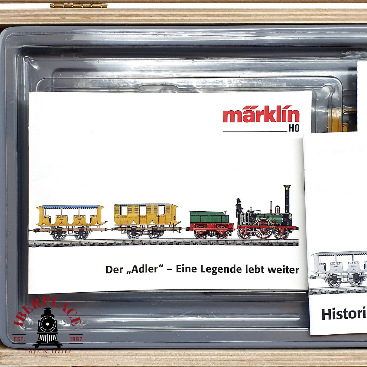 ♻️ AC Märklin 26350 Digital tren de pasajeros histórico Adler H0 escala 1:87 A28