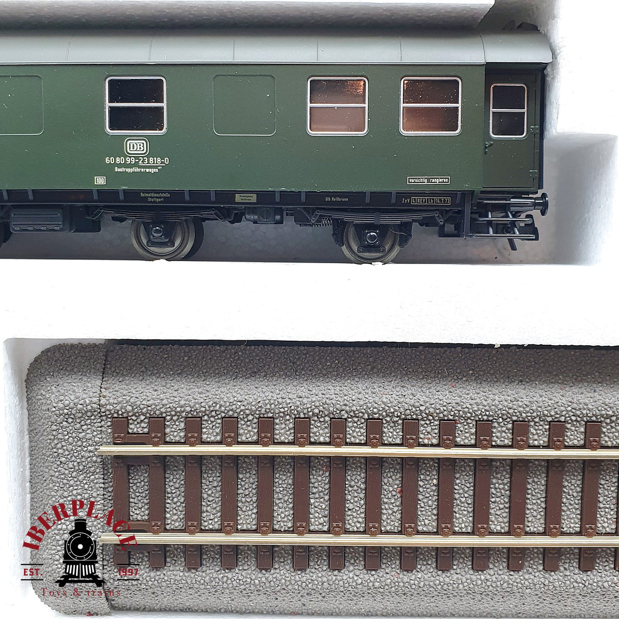 ♻️ DC Roco 41084 Set Locomotora diesel 333 117-0 H0 escala 1:87 A28