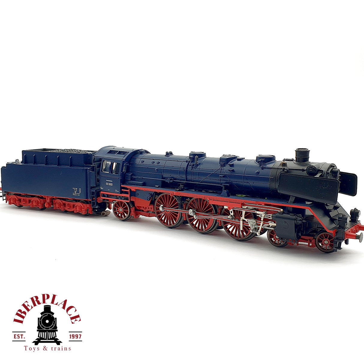 ♻️ AC Märklin Digital Locomotora BR 03 1022 DB Azul H0 escala 1:87
