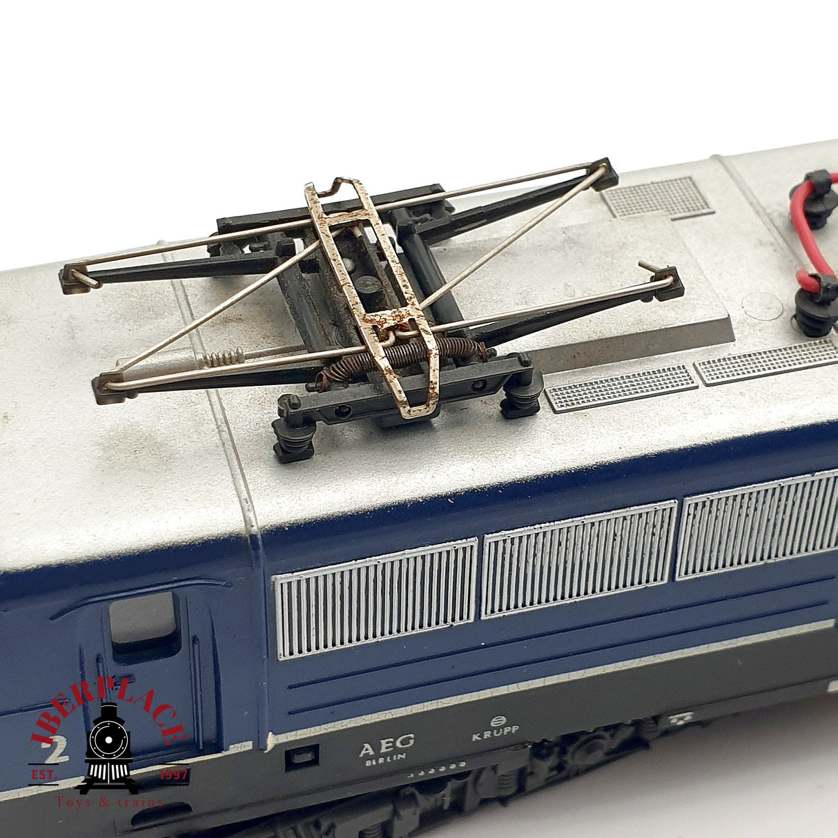 ♻️ DC Lima Locomotora Eléctrica DB 151 002-1 Azul H0 escala 1:87