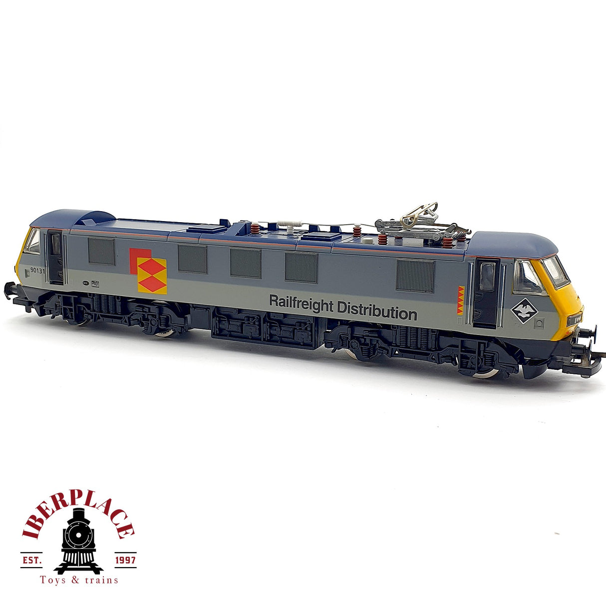 ♻️ DC Hornby Locomotora Eléctrica Railfreight Distribution 90131 H0 escala 1:87