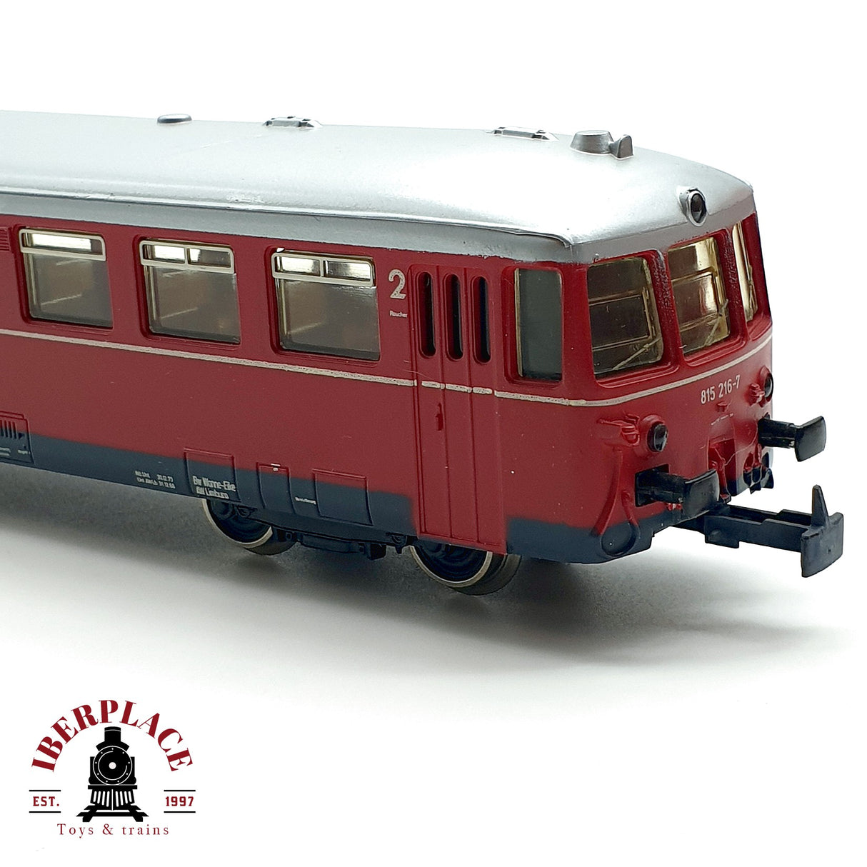 ♻️ AC Märklin 3076 tren automotor diesel con remolque DB H0 escala 1:87 A28