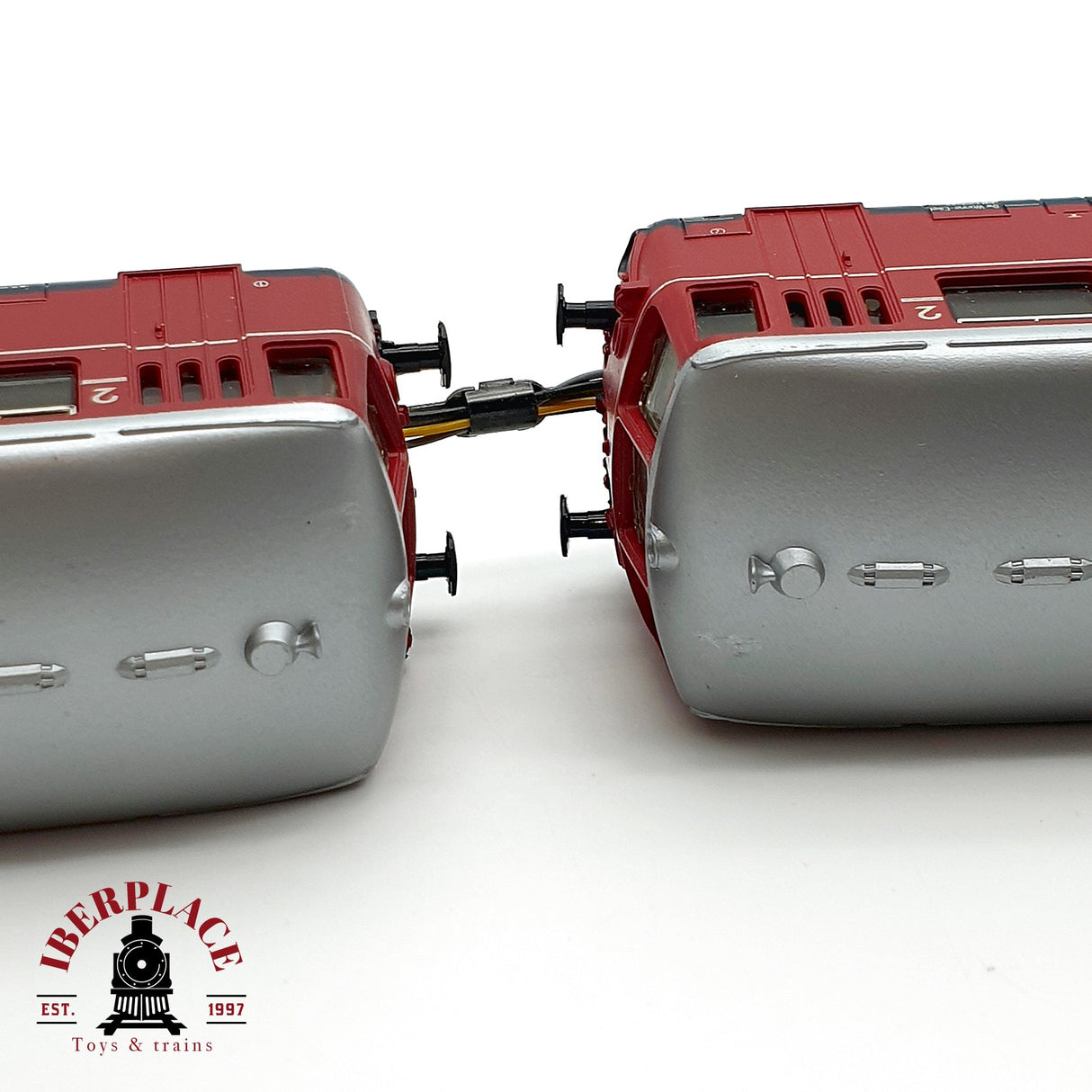 ♻️ AC Märklin 3076 tren automotor diesel con remolque DB H0 escala 1:87 A28