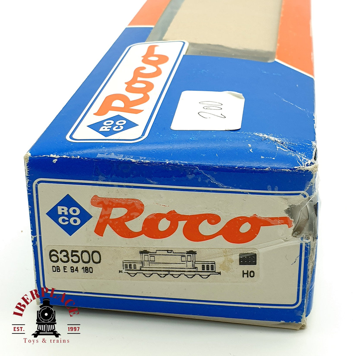 ♻️ DC Roco 63500 Locomotora DB E94 180 verde H0 escala 1:87