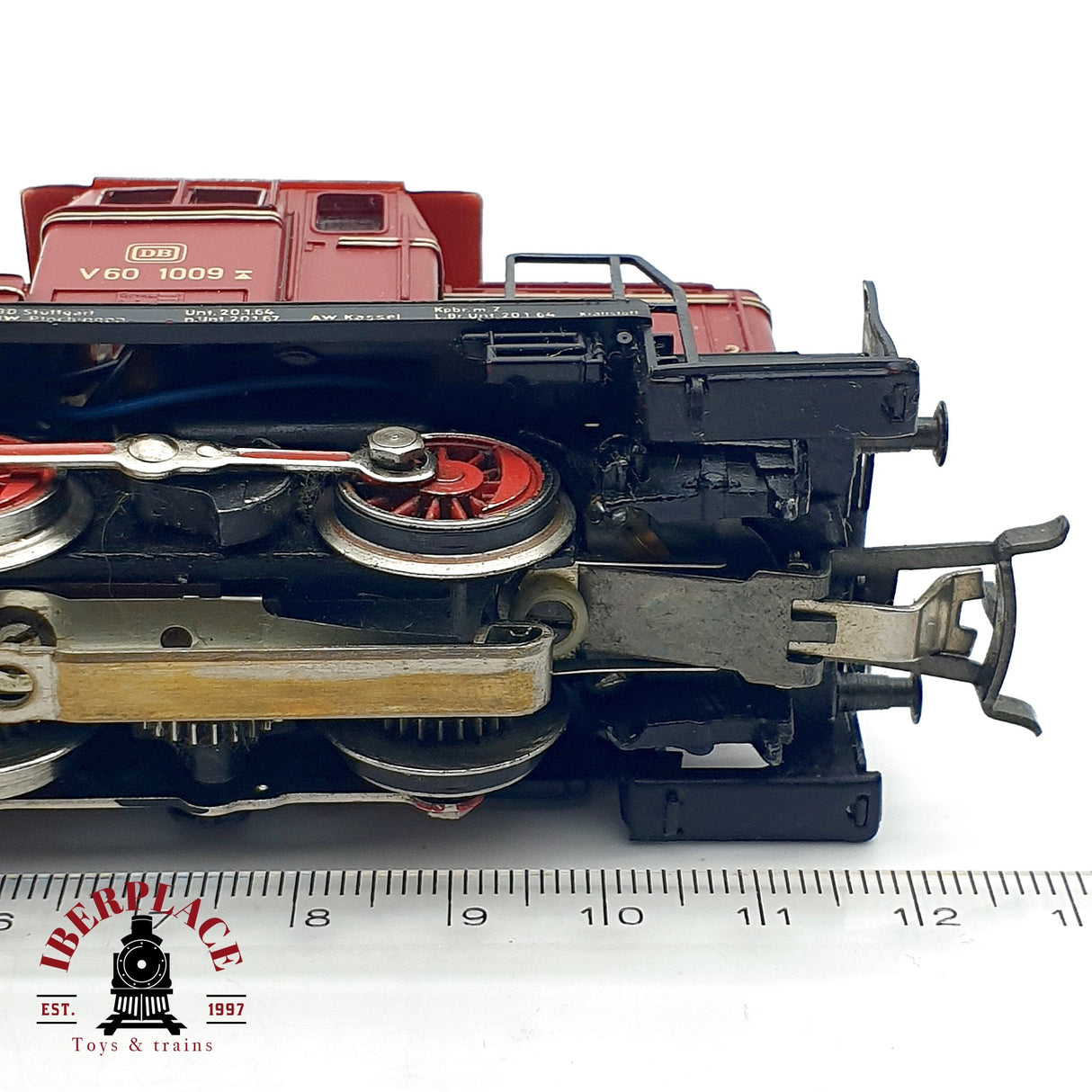 ♻️ AC Märklin 3065 Locomotora V60 1009 DB Roja H0 escala 1:87