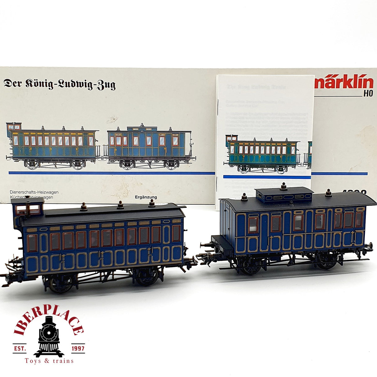 ♻️ Märklin 4398 Vagón de calefacción para el personal de servicio H0 escala 1:87 A28