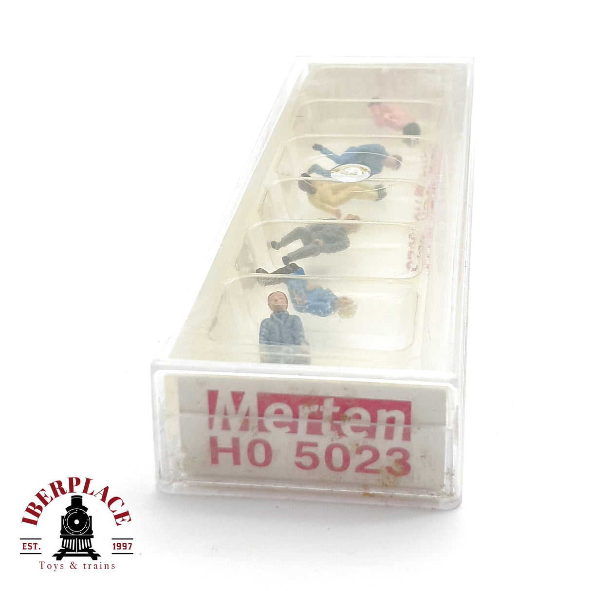 ♻️ 2da mano - Merten 5023 viajeros sentados H0 escala 1:87 E15