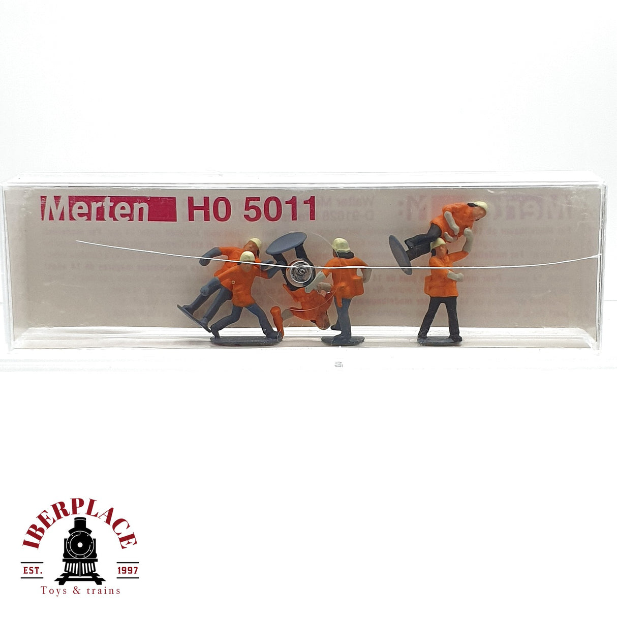♻️ 2da mano - Merten 5011 Equipo de bomberos H0 escala 1:87 E15