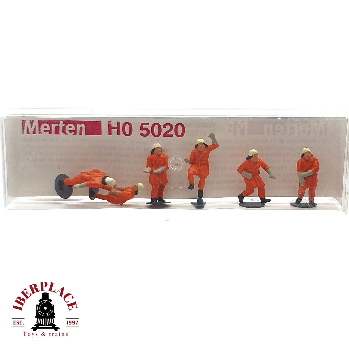 ♻️ 2da mano - Merten 5020 Equipo de bomberos H0 escala 1:87 E15