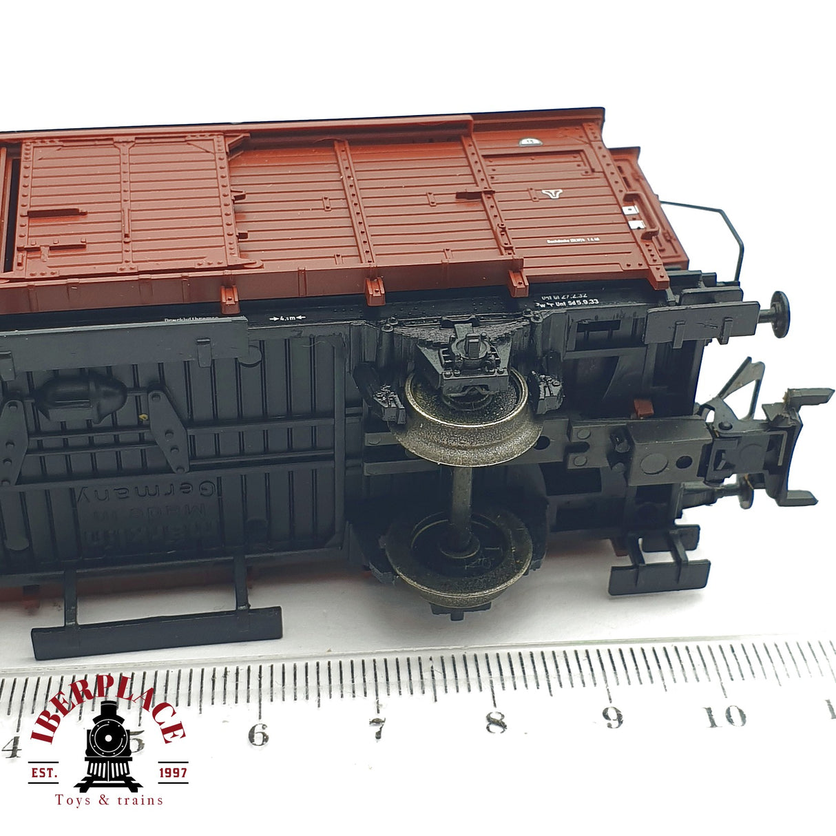 ♻️ 2da mano - Märklin 4695 vagón cerrado DR 14 103 H0 escala 1:87 EH09