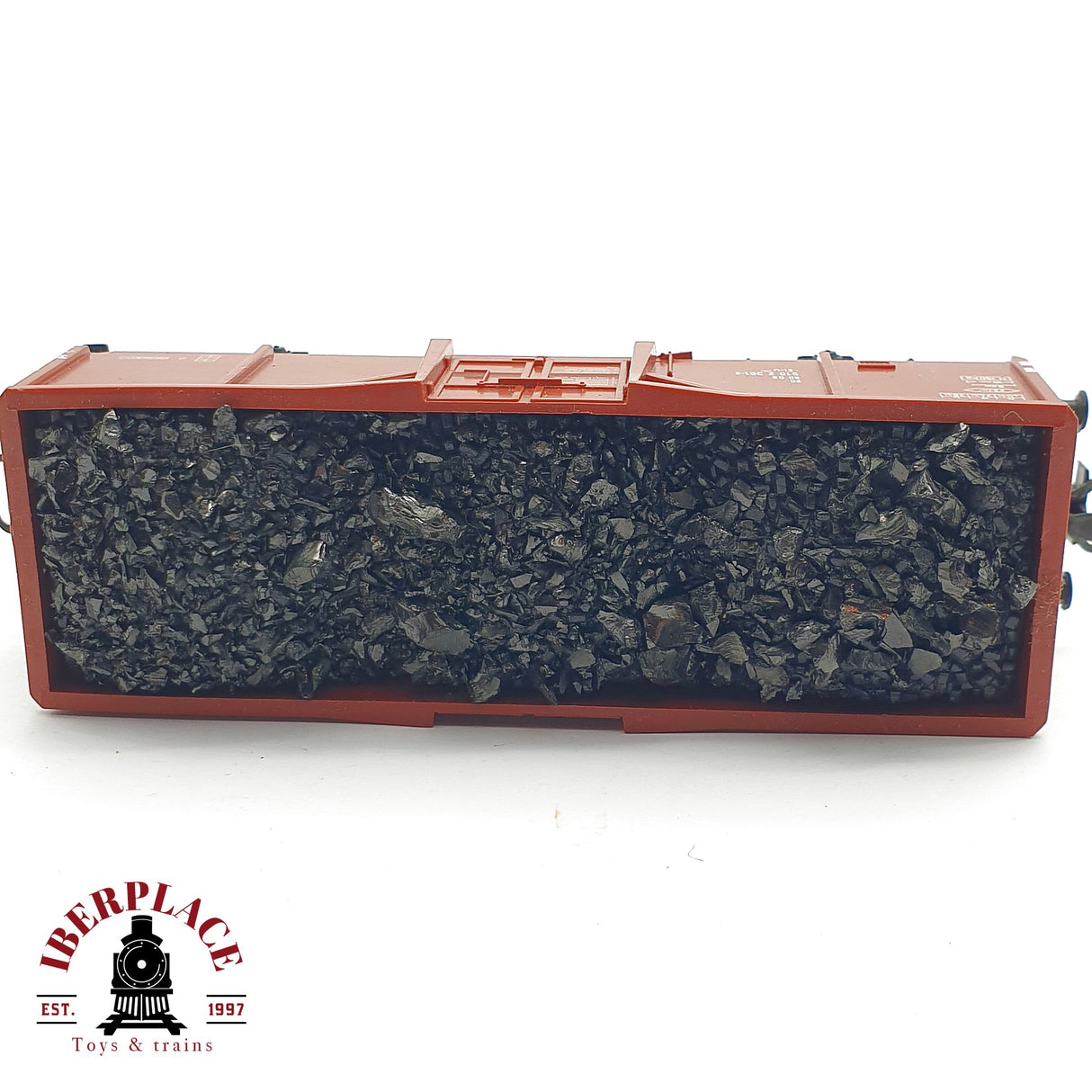 ♻️ 2da mano - Märklin 4431 vagón abierto con carbón DB H0 escala 1:87 EH09 1/4