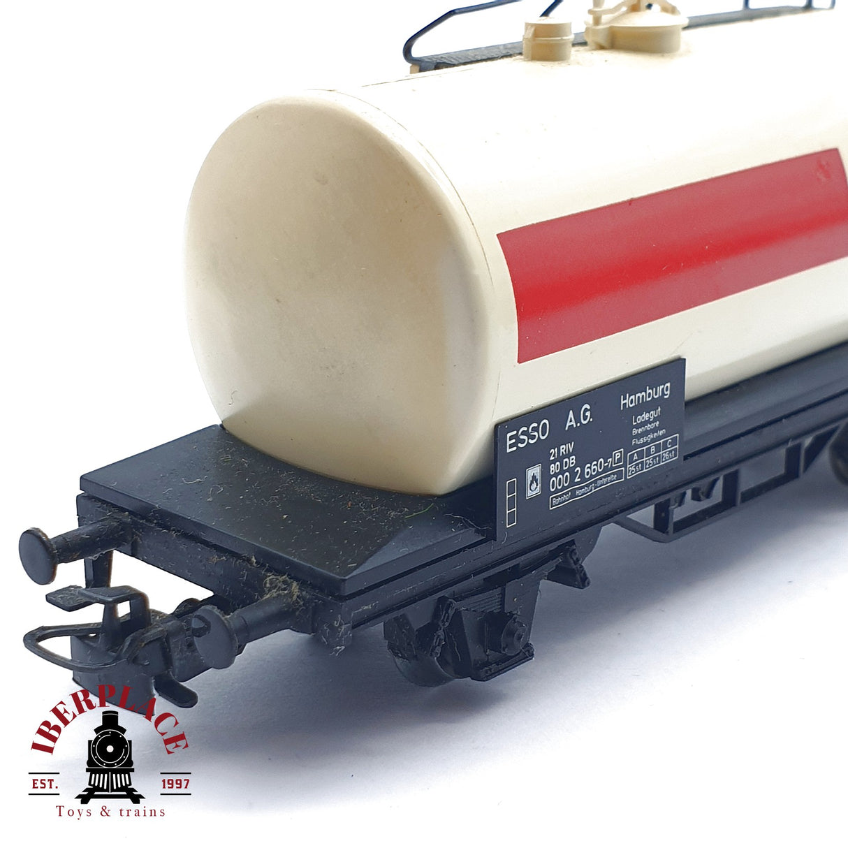 ♻️ 2da mano - Märklin 4441 vagón cisterna Esso DB H0 escala 1:87 EH09