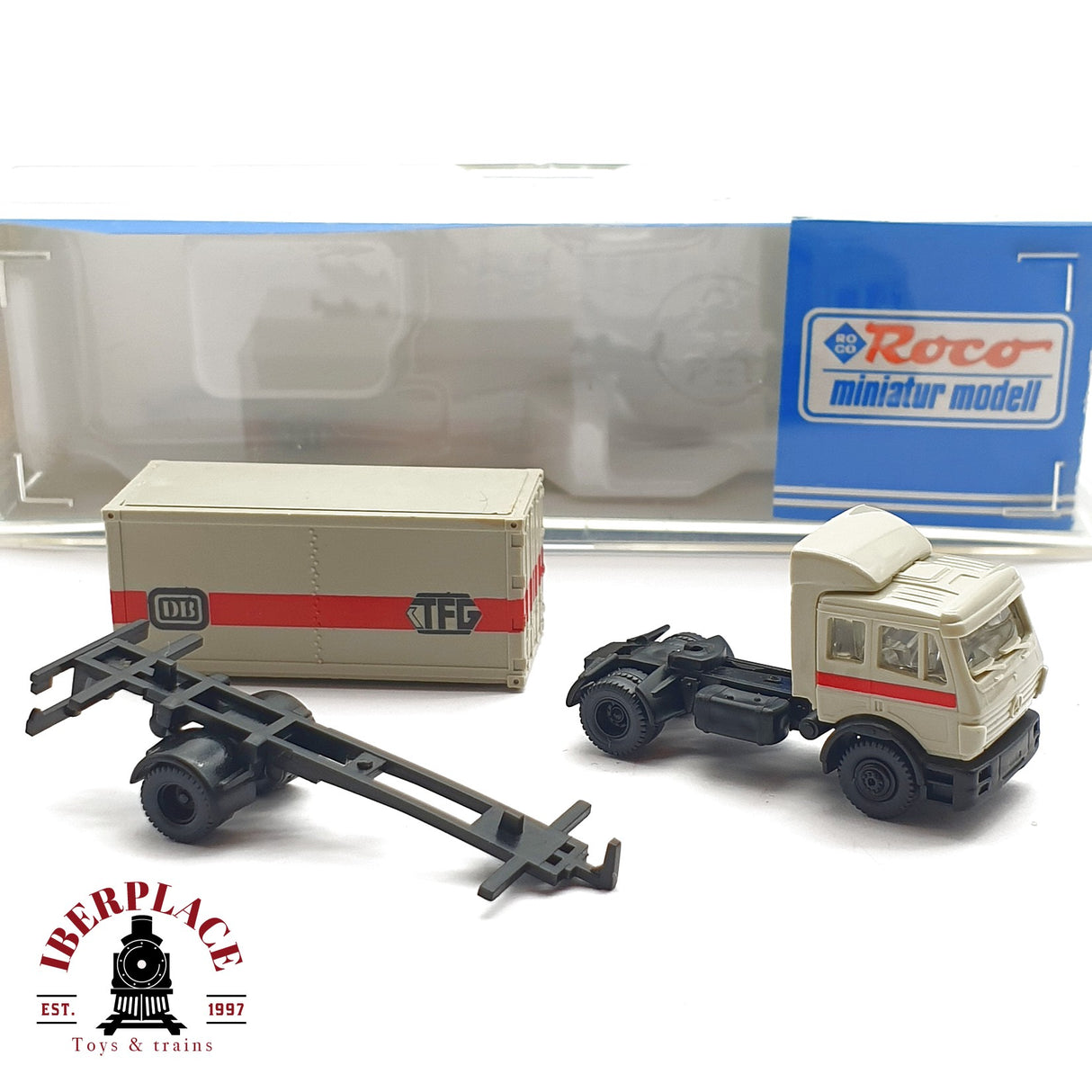 ♻️ 2da mano - Roco 1875 camion Mercedes MB DB N escala 1:160 EH09