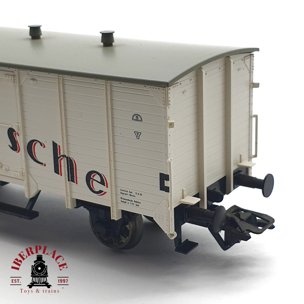 ♻️ 2da mano - DC Fleischmann 5341K vagon seefische DR H0 escala 1:87 EH09