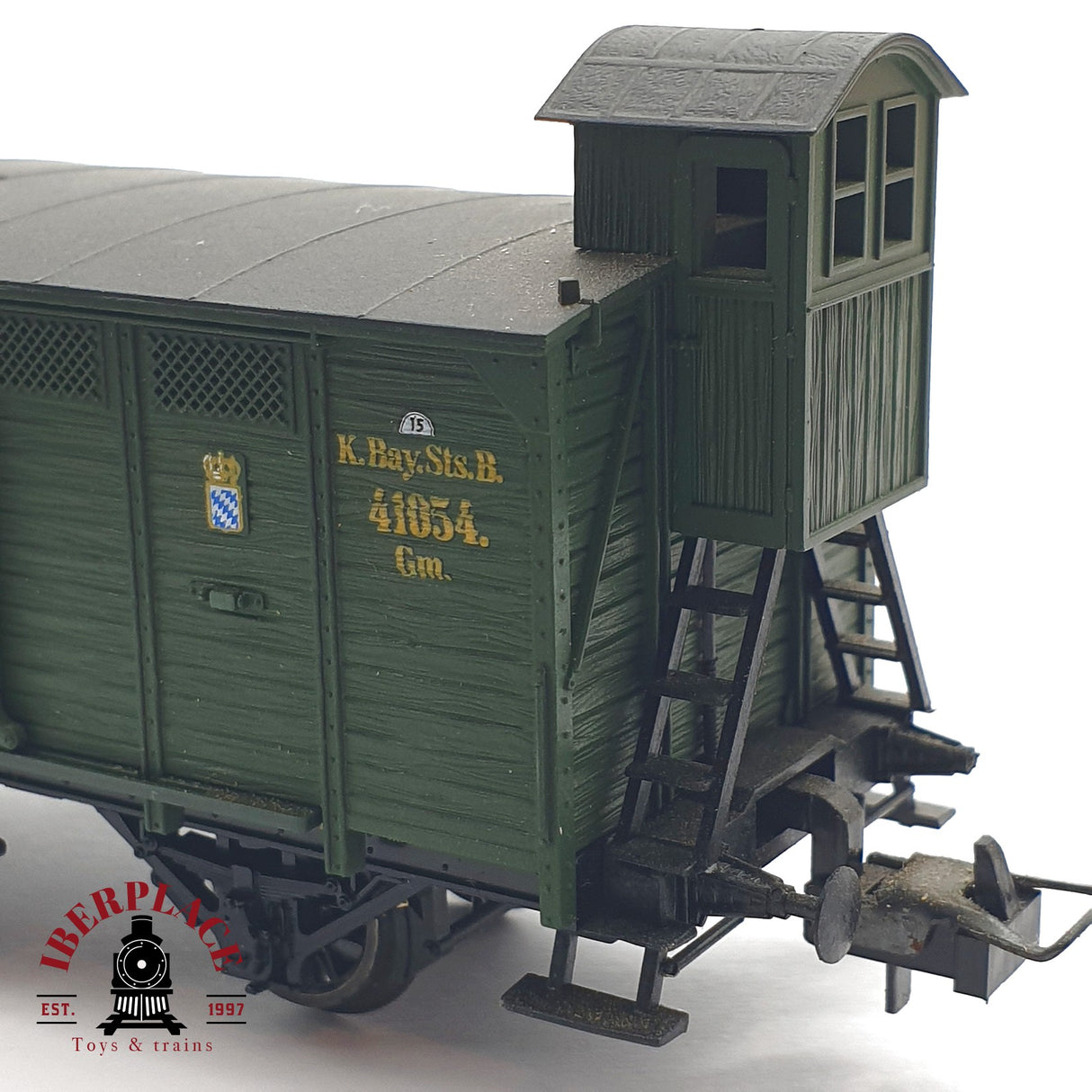 ♻️ 2da mano - DC Trix 52 3601 00 vagon K.Bay.Sts.B 41054 H0 escala 1:87 EH09