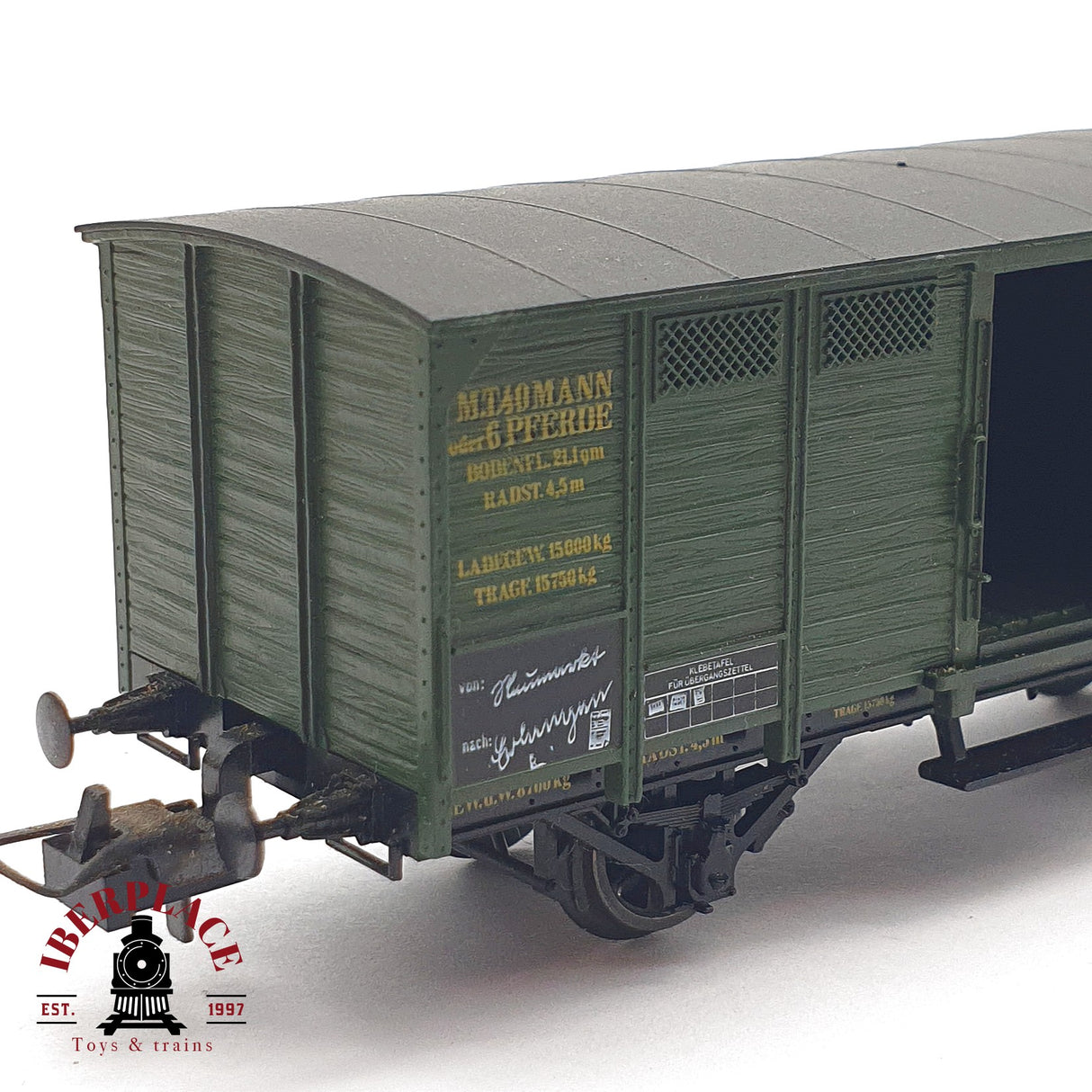 ♻️ 2da mano - DC Trix 52 3602 00 vagón K.Bay.Sts.B 41518 H0 escala 1:87 EH09