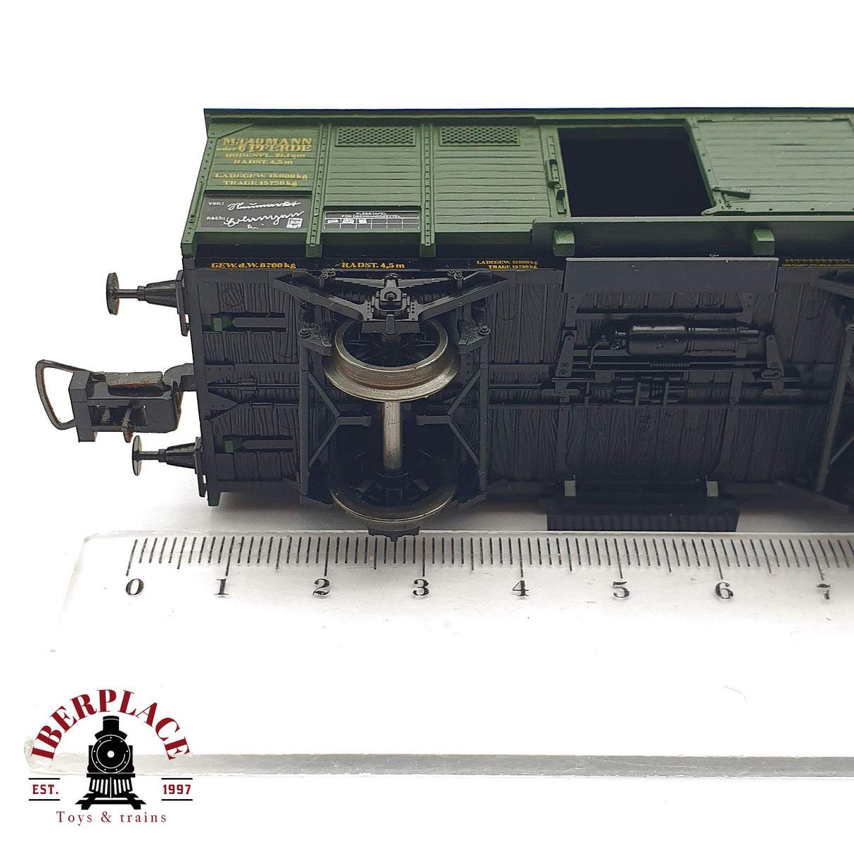 ♻️ 2da mano - DC Trix 52 3602 00 vagón K.Bay.Sts.B 41518 H0 escala 1:87 EH09