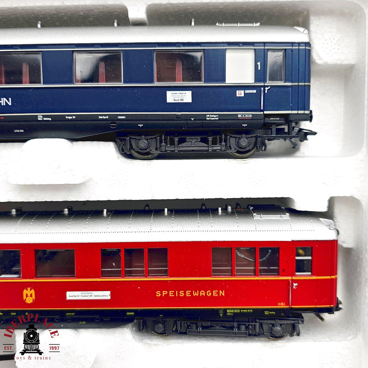 ♻️ 2da mano - Märklin 43209 set de vagones Loreley DB H0 escala 1:87 E14