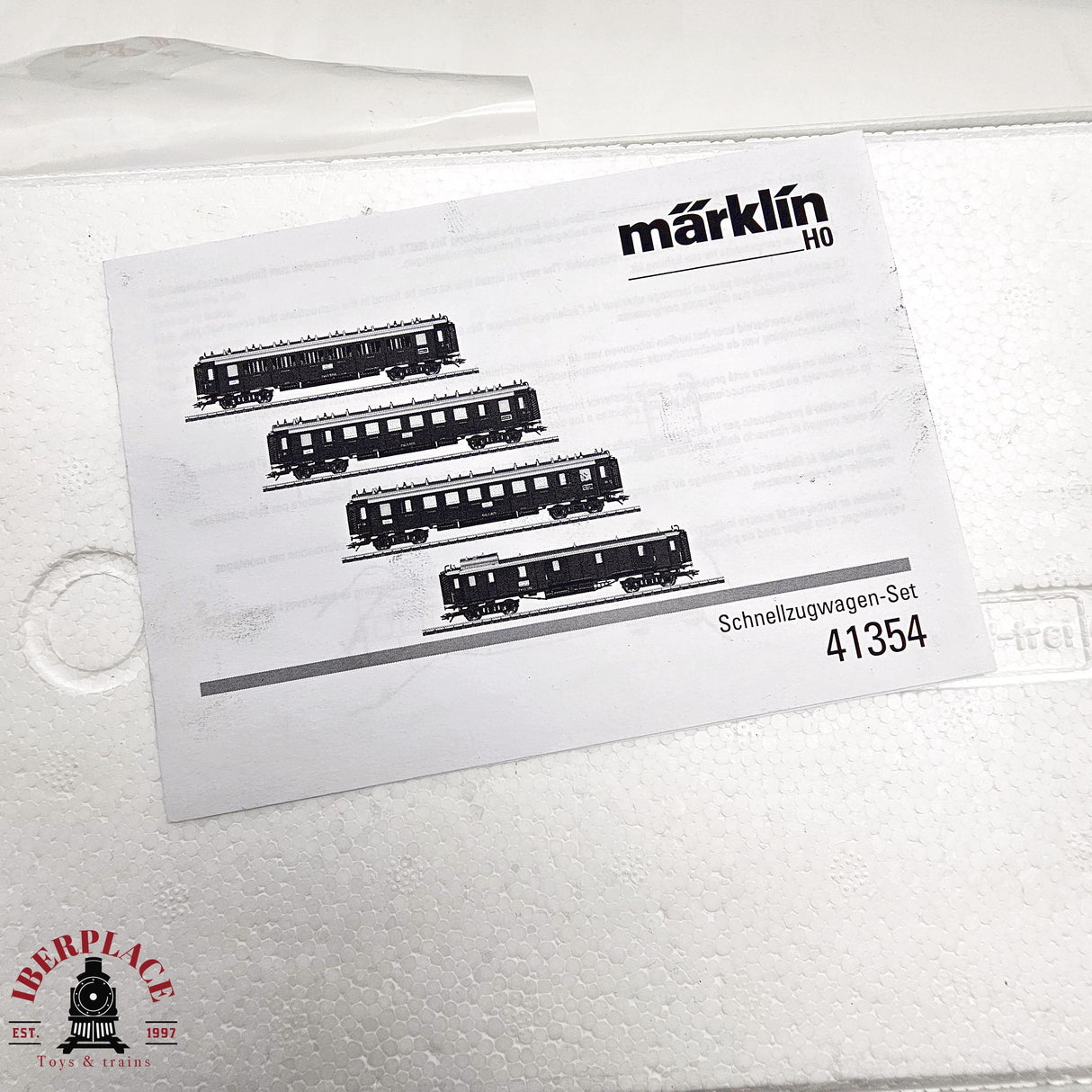 ♻️ 2da mano - Märklin 41354 set de vagones Pfalzbahn Ep I H0 escala 1:87 E14