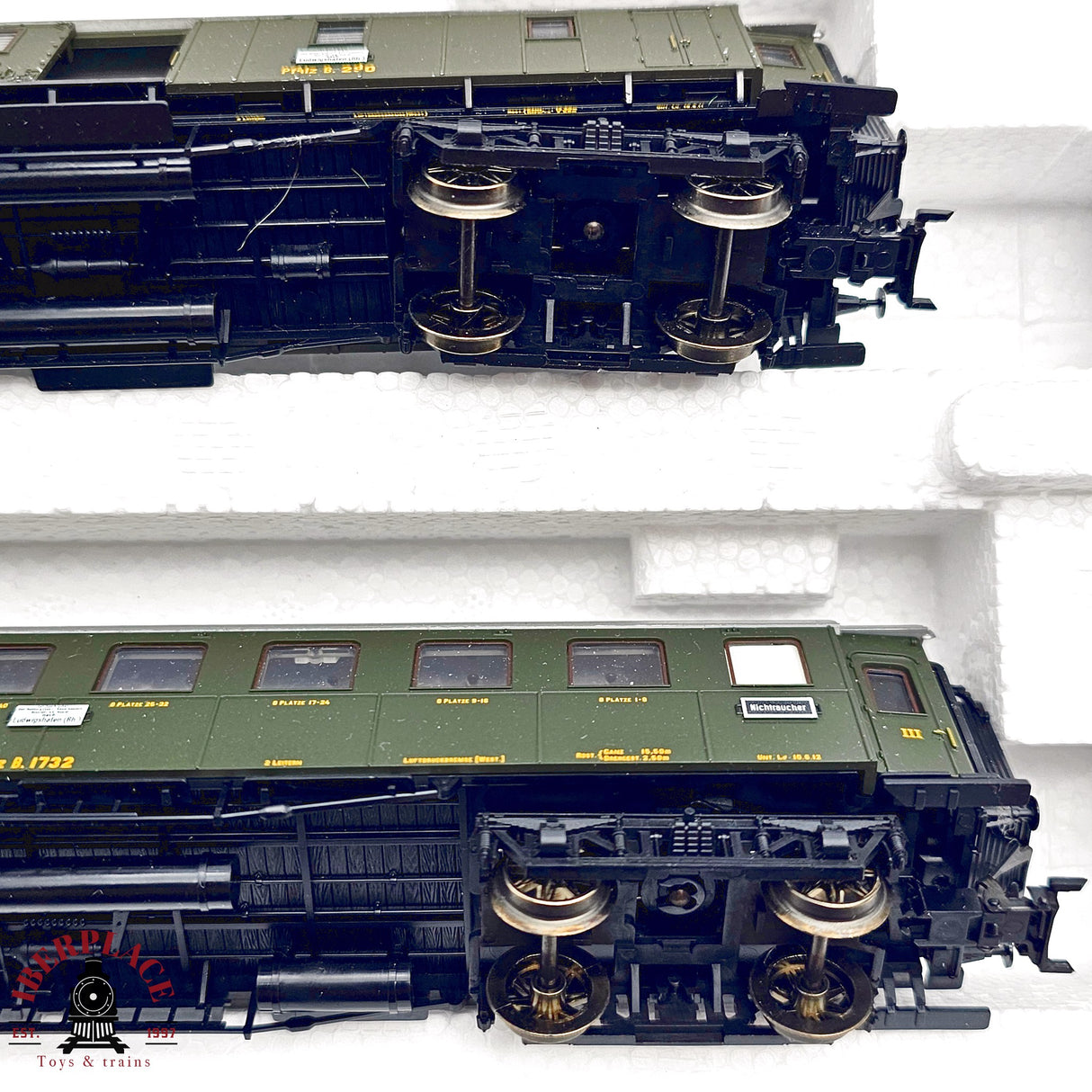 ♻️ 2da mano - Märklin 41354 set de vagones Pfalzbahn Ep I H0 escala 1:87 E14