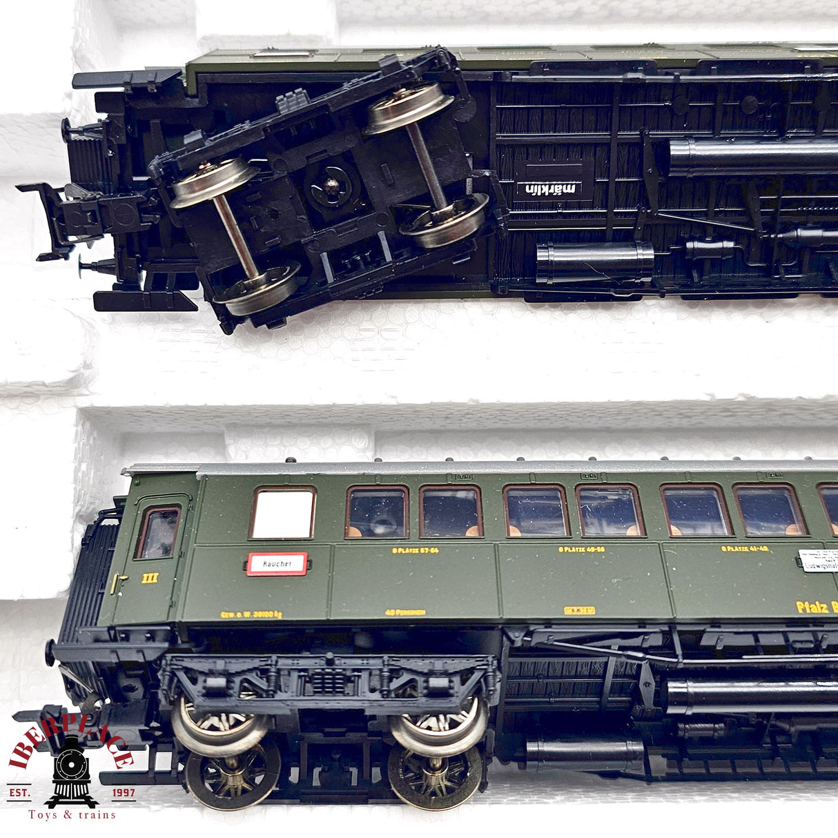 ♻️ 2da mano - Märklin 41354 set de vagones Pfalzbahn Ep I H0 escala 1:87 E14