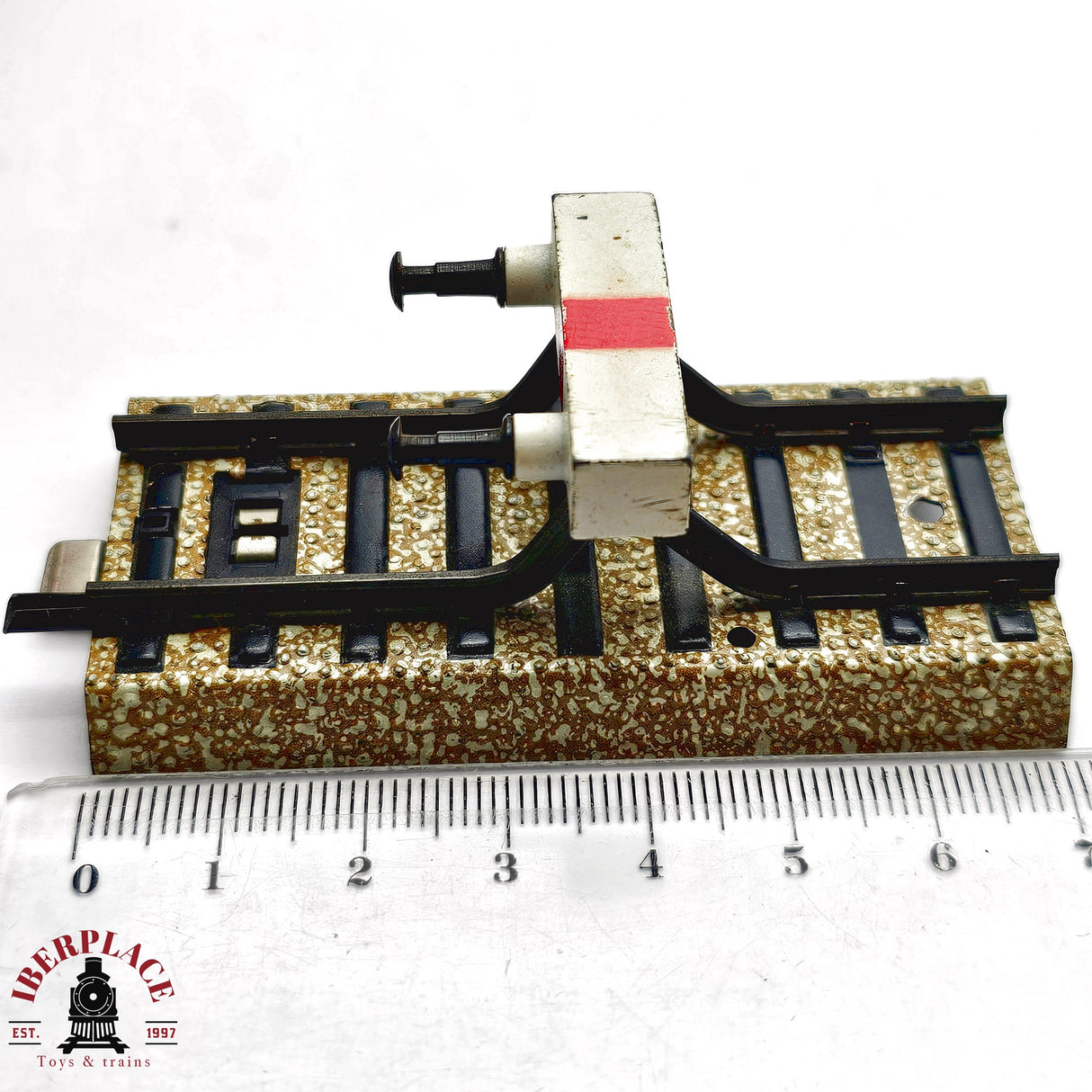 ♻️ 2da mano - 2x Märklin 4040 7190 vagon pasajeros + tope de vias tipo M H0 escala 1:87 E14