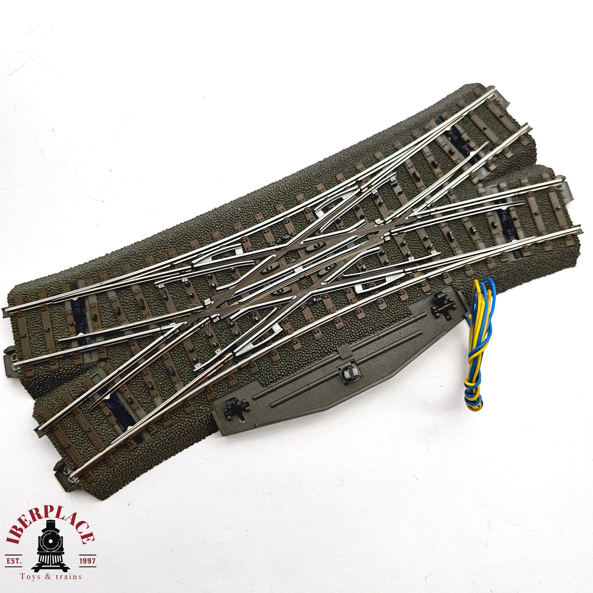 ♻️ 2da mano - Märklin 24620 cruce de vías sistema C H0 escala 1:87 E14