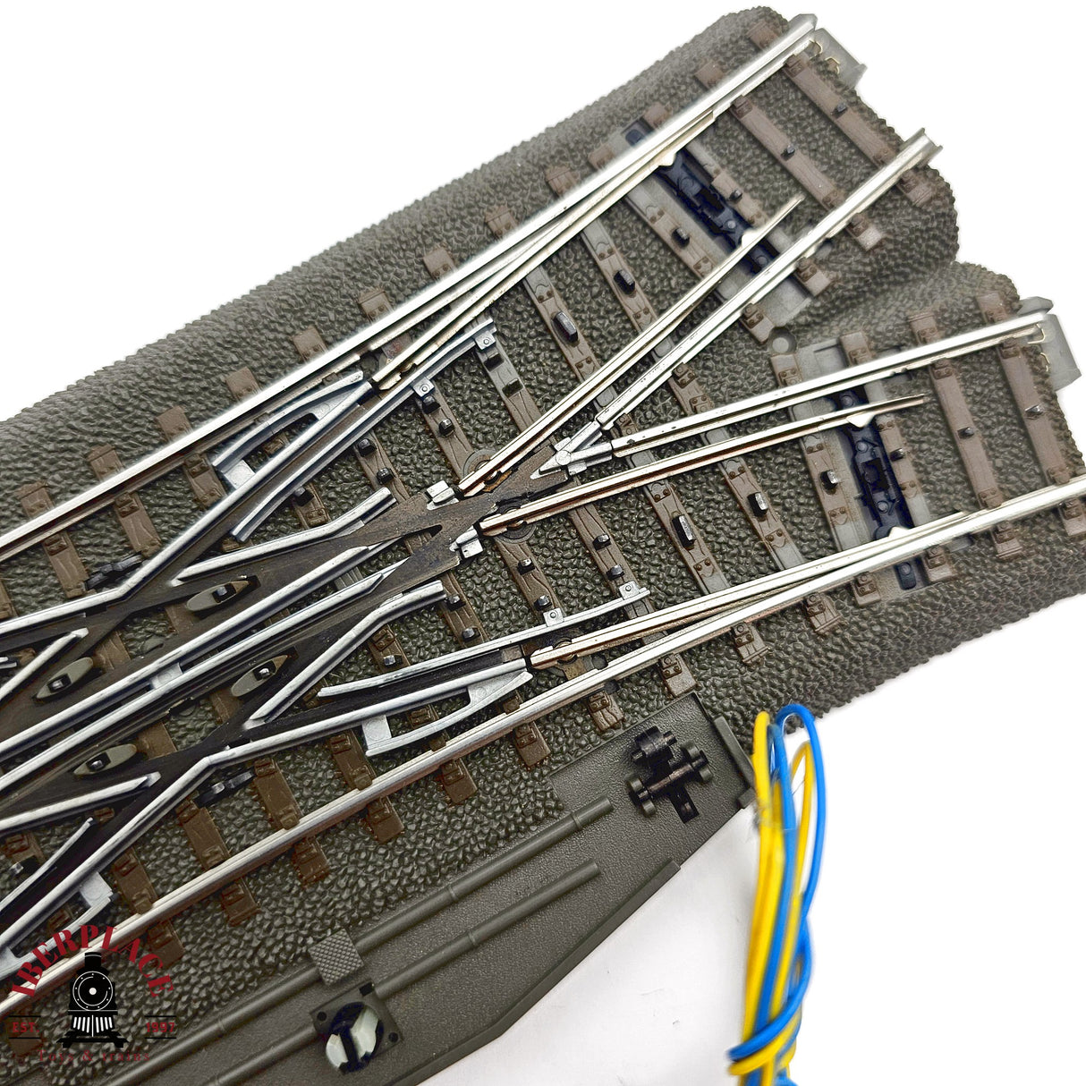 ♻️ 2da mano - Märklin 24620 cruce de vías sistema C H0 escala 1:87 E14