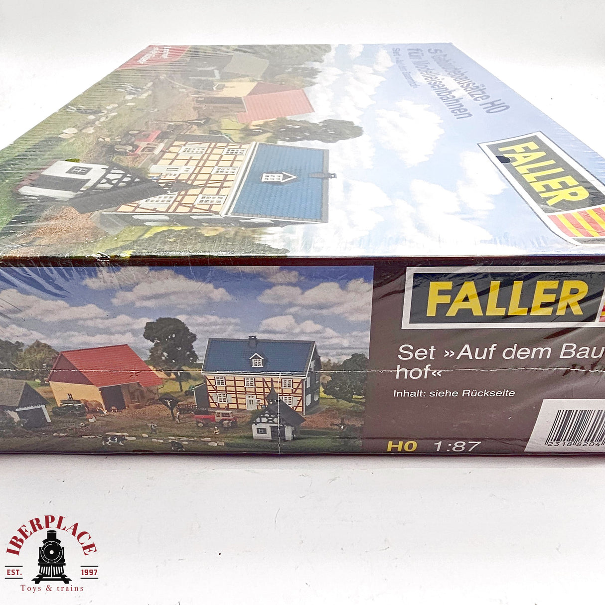 ♻️ 2da mano - Faller set de cortijo, granero, molino de agua, capilla H0 escala 1:87 E14