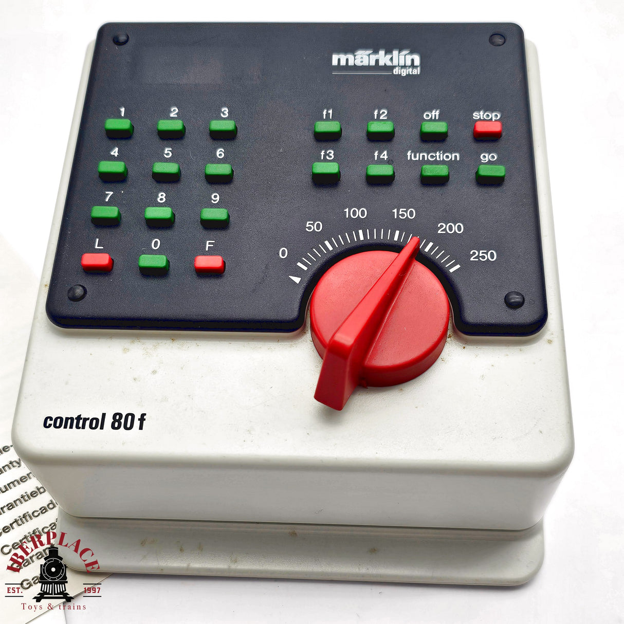 ♻️ 2da mano - Märklin 6036 Mando Dig. 80 f dirección y control de locomotoras H0 escala 1:87 E14 1/8