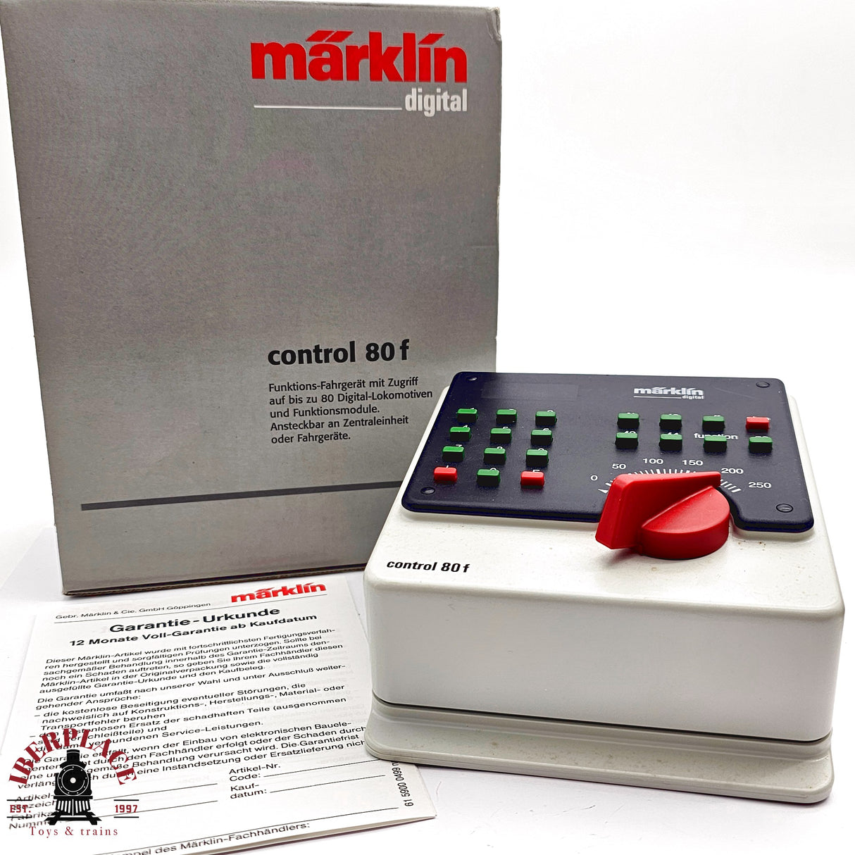 ♻️ 2da mano - Märklin 6036 Mando Dig. 80 f dirección y control de locomotoras H0 escala 1:87 E14 4/8