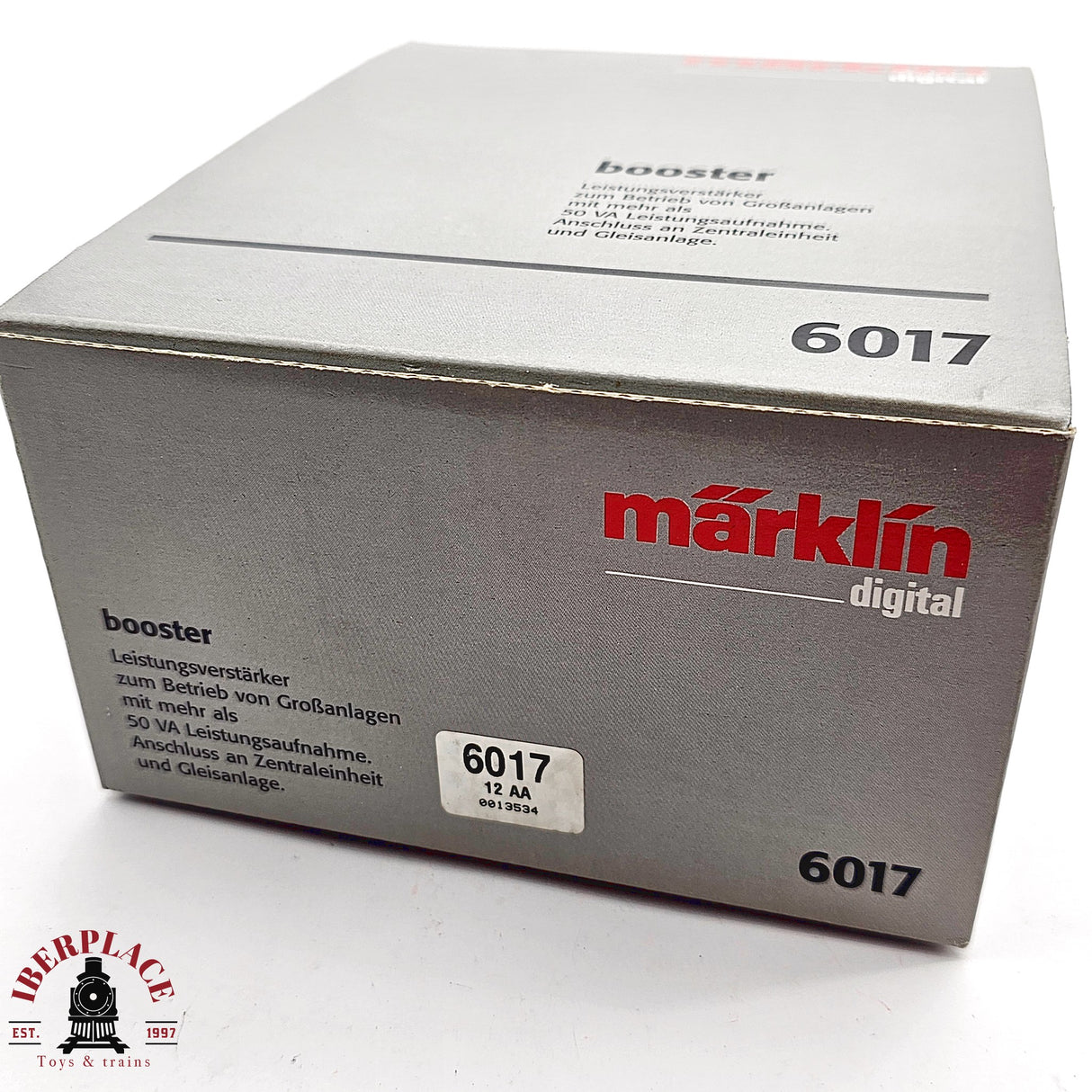 ♻️ 2da mano - Märklin 6017 Booster digital H0 escala 1:87 E14 2/4