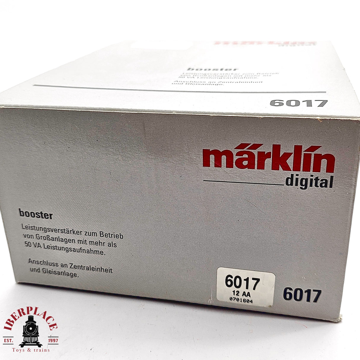 ♻️ 2da mano - Märklin 6017 Booster digital H0 escala 1:87 E14 3/4